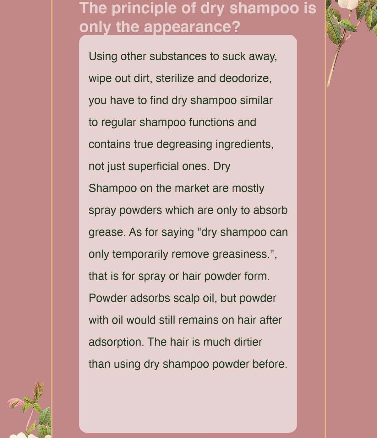 Dry Shampoo Q&A